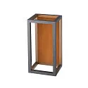 SLV outdoor wall luminaire QUADRULO IP55, anthracite