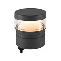 LED Leuchtenkopf M-POL S POLEHEAD, 360°, 10W, 2700K, 750lm, CRI 80, IP65, entblendet, dimmbar, anthrazit