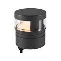 LED Leuchtenkopf M-POL S POLEHEAD, 180°, 10W, 2700K, 700lm, CRI 80, IP65, entblendet, anthrazit
