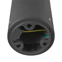 SLV Outdoor LED Stehleuchte I-RING, IP65 IK05, Ø 24cm, 9.2W 3000K 670lm, dreh- und neigbar, schaltbar, anthrazit