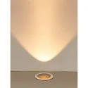 LED Bodeneinbauleuchte DASAR® L SYM, IP67 IK10, 19W 3000K 1950lm 24°, neigbar, befahrbar, DALI, Edelstahl, rund