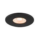 LED Deckeneinbauleuchte UNIVERSAL DOWNLIGHT PHASE Set, 12x 1007095 und 1007096 Abdeckung, 38°, 8W, UGR, schwarz