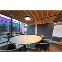 SLV wall and ceiling luminaire MEDO® PRO 30 round, DALI controllable IP50, black dimmable