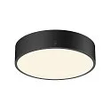 SLV LED Wand-/Deckenleuchte MEDO® PRO 30, rund, 110°, 10W, 3000/4000K, CRI 90, UGR <25, Dali, schwarz