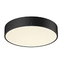 SLV wall and ceiling luminaire MEDO® PRO 40 round, DALI controllable IP50, black dimmable