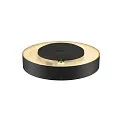 SLV LED Wand-/Deckenleuchte MEDO® PRO 40, rund, 110°, 19W, 3000/4000K, CRI 90, UGR <25, Dali, schwarz