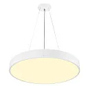 SLV wall and ceiling luminaire MEDO® PRO 60 round, DALI controllable IP50, white dimmable