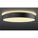 SLV LED Wand-/Deckenleuchte MEDO® PRO 60, rund, 110°, 37W, 3000/4000K, CRI 90, UGR, schwarz
