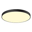 ceiling luminaire MEDO® PRO 90 round, DALI controllable, CCT Switch, UGR < 19 IP50, black dimmable