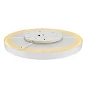 SLV ceiling luminaire MEDO® PRO 90 round, DALI controllable, CCT Switch, UGR < 19 IP50, white dimmable