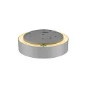 SLV wall and ceiling luminaire MEDO® 30 round, CCT Switch, direct / indirect IP50, grey dimmable
