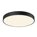 SLV wall and ceiling luminaire MEDO® 60 round, CCT Switch, direct / indirect IP50, black dimmable