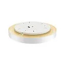 SLV LED Wand-/Deckenleuchte MEDO® 60, IP50, Up/Down, Ø 60cm, 20W 2700/3000/4000K 2100-2350lm 110°, CRI 90, dimmbar, weiß