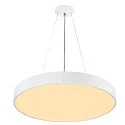 SLV LED Wand-/Deckenleuchte MEDO® 60, IP50, Up/Down, Ø 60cm, 20W 2700/3000/4000K 2100-2350lm 110°, CRI 90, dimmbar, weiß