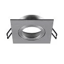 Deckeneinbauring NEW TRIA® 68, quadratisch, IP20, aluminium