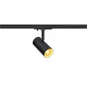 1-phase spot NOBLO® SPOT round, swivelling, rotatable IP20, black dimmable