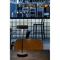 SLV LED Akku-Tischleuchte VINOLINA 2-CCT, IP54, Ø 12cm, zylindrisch, 2.2W 2700/3000K 130lm, Touch-Dimmer + Ladestation, schwarz