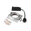 Deckeneinbauleuchte NEW TRIA® 68, quadratisch, GU10, max. 10W, IP20, weiß