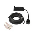 SLV ceiling recessed luminaire NEW TRIA® 75 round GU10 IP20, black