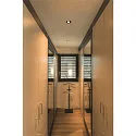 SLV ceiling recessed luminaire NEW TRIA® 68 round IP20, black dimmable