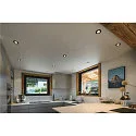 SLV LED Deckeneinbauleuchte NEW TRIA® 68, rund, 11W, 1800-3000K, CRI 90, IP20, dimmbar, 60°, schwarz