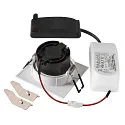 SLV LED Deckeneinbauleuchte NEW TRIA® 68, quadratisch, 11W, 1800-3000K, CRI 90, IP20, dimmbar, 38°, weiß