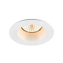 LED Deckeneinbauleuchte NEW TRIA® UNIVERSAL 68, rund, 8,6W, 2500/3000/4000K, CRI 90, dimmbar, 38°, IP20/IP65, weiß