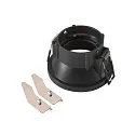 recessed ceiling ring NEW TRIA® 75 round, low, black