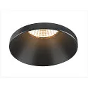 recessed ceiling ring NEW TRIA® 75 round, low, black