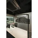 floor lamp WORKLIGHT PRO IP20, black dimmable