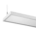 SLV LED Pendelleuchte WORKLIGHT PRO 150, 80° - 115°, 150cm, 59W, 4000K, 7200lm, IP20, DALI dimmbar, weiß