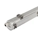 SLV LED Feuchtraum-Wannenleuchte WATERPROOF V 1200 ON-OFF, IP66 IK08, 18-32W (multi) 3000/4000K, CRI 80, schaltbar, grau