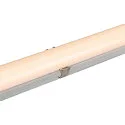 SLV LED Feuchtraum-Wannenleuchte WATERPROOF V 1200 ON-OFF, IP66 IK08, 18-32W (multi) 3000/4000K, CRI 80, schaltbar, grau