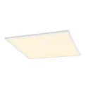 LED Einlege-Deckenleuchte PANEL V 600 ON-OFF, IP54 IK03, 59.5cm, 34W 3000/4000K (CCT Switch), CRI 80, schaltbar, 85°, UGR<19
