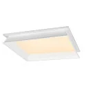 LED Einlege-Deckenleuchte PANEL V 600 ON-OFF, IP54 IK03, 59.5cm, 34W 3000/4000K (CCT Switch), CRI 80, schaltbar, 85°, UGR<19