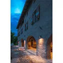 SLV Outdoor LED Aufbau-Strahler R-CUBE, IP65 IK04, 15W 2700/3000K (CCT Switch) 800lm 70°, dimmbar, dreh- und neigbar, anthrazit