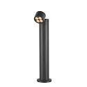 SLV Outdoor LED Stehleuchte R-CUBE 75, IP65 IK04, 15W 2700/3000K (CCT Switch) 800lm 70°, dimmbar, dreh- und neigbar, anthrazit