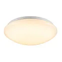 SLV LED Wand-/Deckenleuchte SURFACE V 390, IP44, Ø 39cm, 10/15/20W (multi) 3000/4000K 120°, CRI 80, schaltbar, weiß