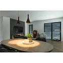 SLV LED Pendelleuchte LALU® MIX&MATCH Base, 150cm, 9,5W, 3000K, 680lm, IP20, dimmbar, bronze