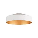Leuchtenschirm LALU® TETRA 14 MIX&MATCH, H:4,9 cm, weiß/gold
