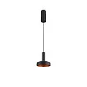 SLV Leuchtenschirm LALU® TETRA 14 MIX&MATCH, H:4,9 cm, schwarz/bronze