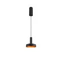 SLV Leuchtenschirm LALU® TETRA 14 MIX&MATCH, H:4,9 cm, schwarz/bronze