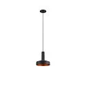 SLV Leuchtenschirm LALU® TETRA 14 MIX&MATCH, H:4,9 cm, schwarz/bronze