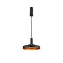 SLV Leuchtenschirm LALU® TETRA 24 MIX&MATCH, H:6,7 cm, schwarz/bronze