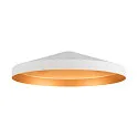 Leuchtenschirm LALU® TETRA 36 MIX&MATCH, H:8,9 cm, weiß/gold