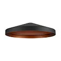 Leuchtenschirm LALU® TETRA 36 MIX&MATCH, H:8,9 cm, schwarz/bronze