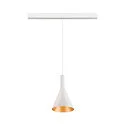 SLV Leuchtenschirm LALU® CONE 15 MIX&MATCH, H:17 cm, weiß/gold