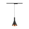 SLV Leuchtenschirm LALU® CONE 15 MIX&MATCH, H:17 cm, schwarz/bronze