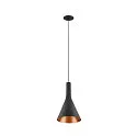 SLV Leuchtenschirm LALU® CONE 15 MIX&MATCH, H:17 cm, schwarz/bronze