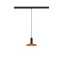 SLV Leuchtenschirm LALU® ELYPSE 15 MIX&MATCH, H:1,4 cm, schwarz/bronze
